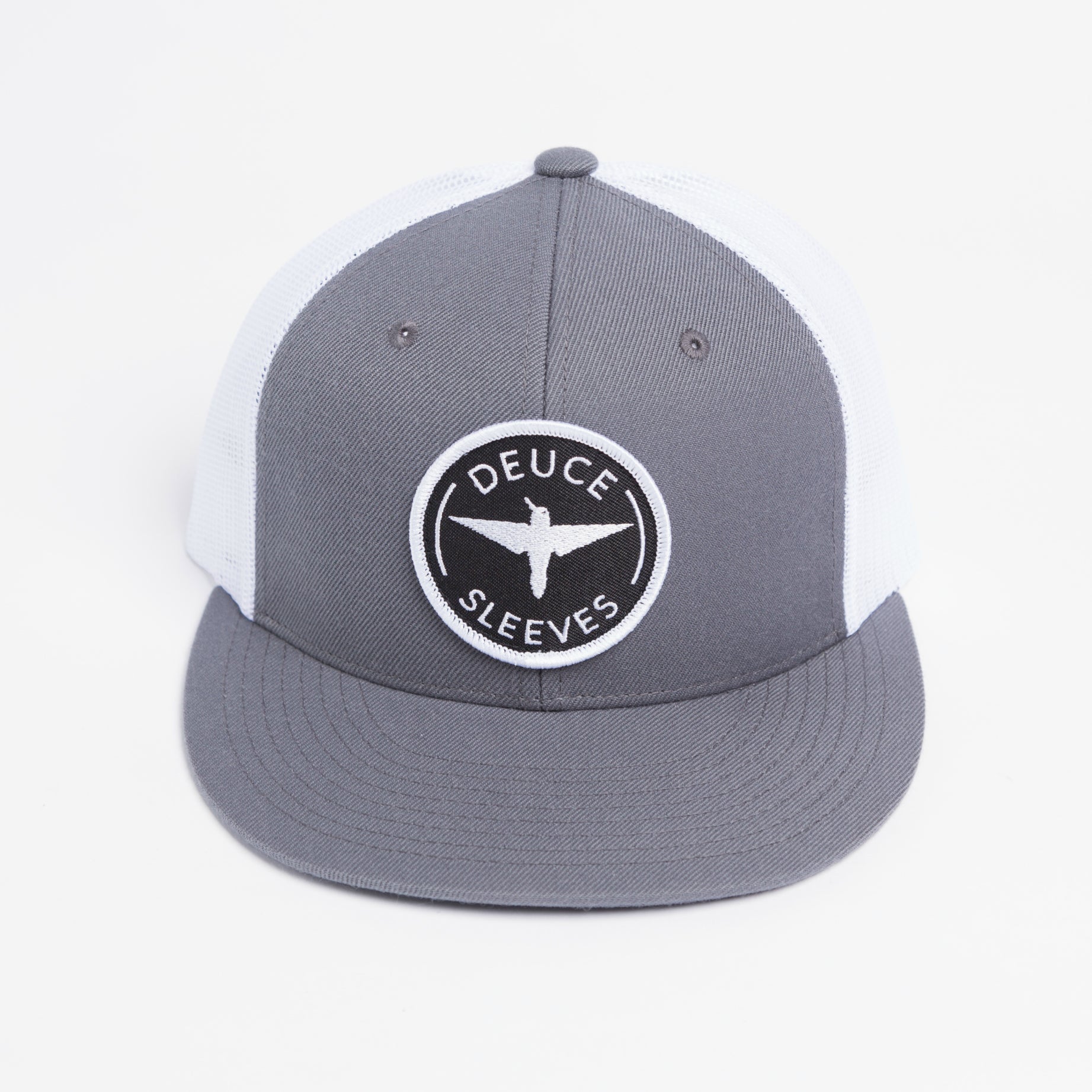 Deuce Sleeves Flat Bill Patch (Charcoal)