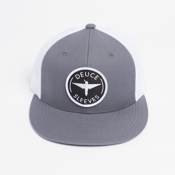 Deuce Sleeves Flat Bill Patch (Charcoal)