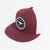 Deuce Sleeves Flat Bill Patch (Maroon)